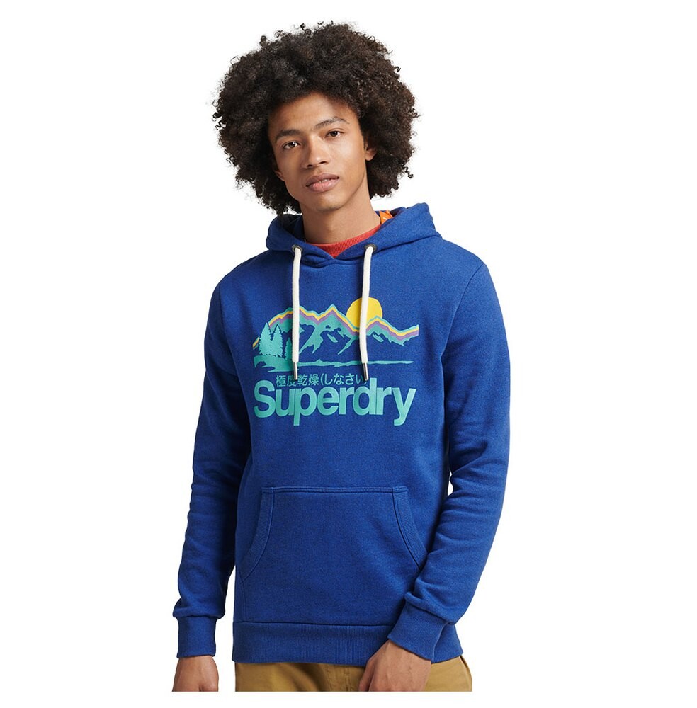 

Худи Superdry Vintage Cl Great Outdoors, синий