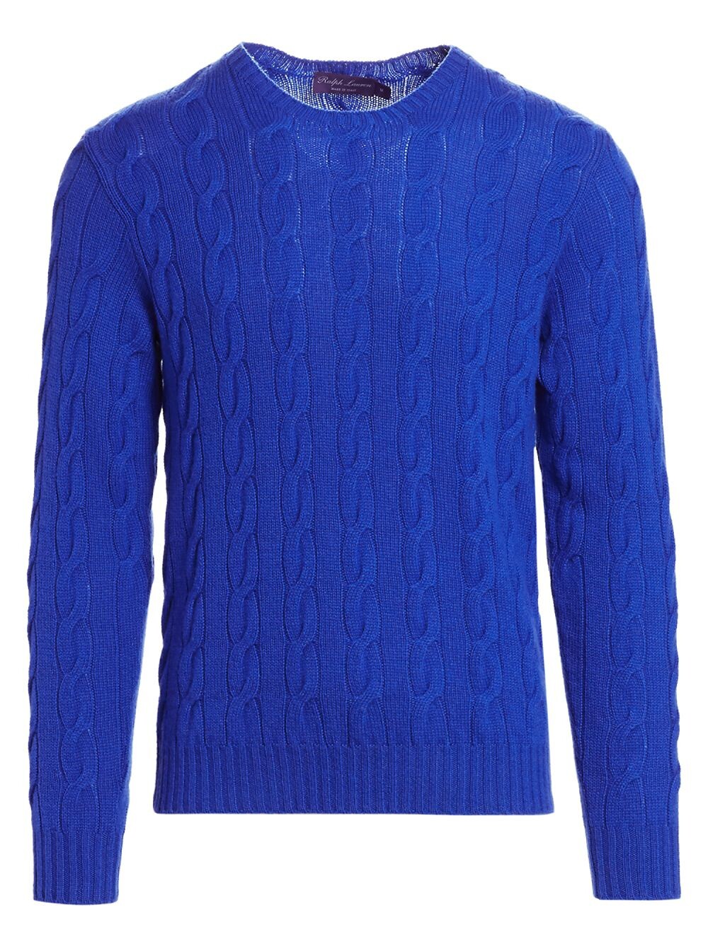 

вязаный свитер с круглым вырезом Ralph Lauren Purple Label, зеленый