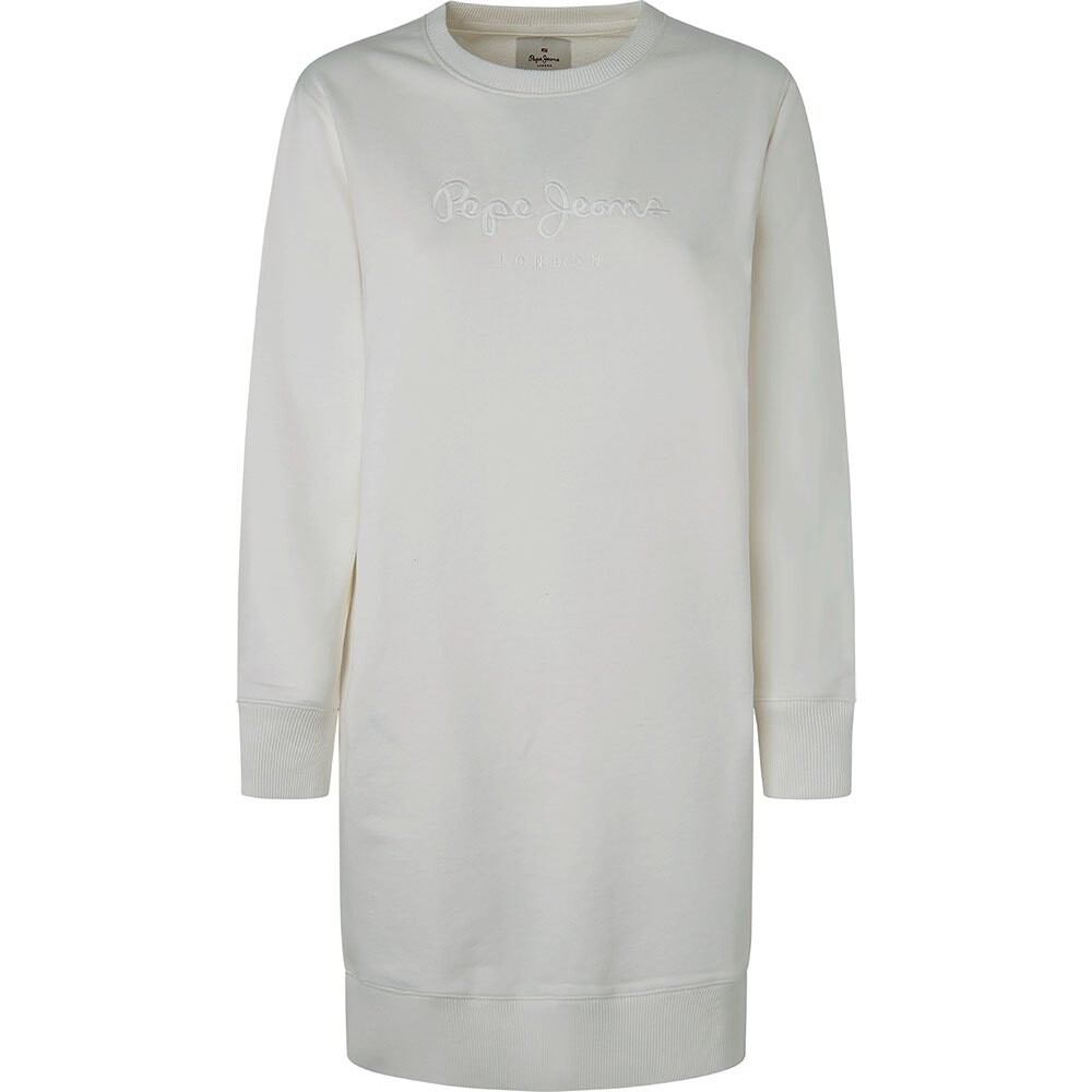 

Платье с длинным рукавом Pepe Jeans Whitney, белый