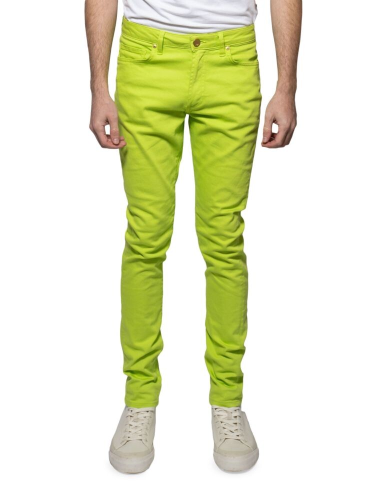 

Джинсы узкого кроя Greyson Monfrère, цвет Neon Green