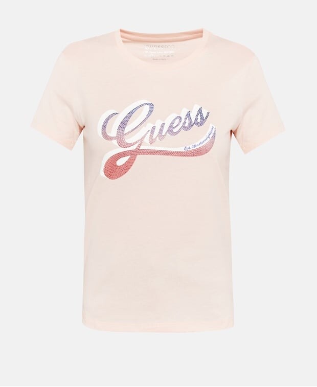 

Футболка Guess, розовый