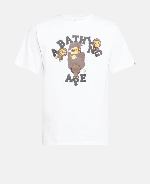 

Футболка A Bathing Ape, белый