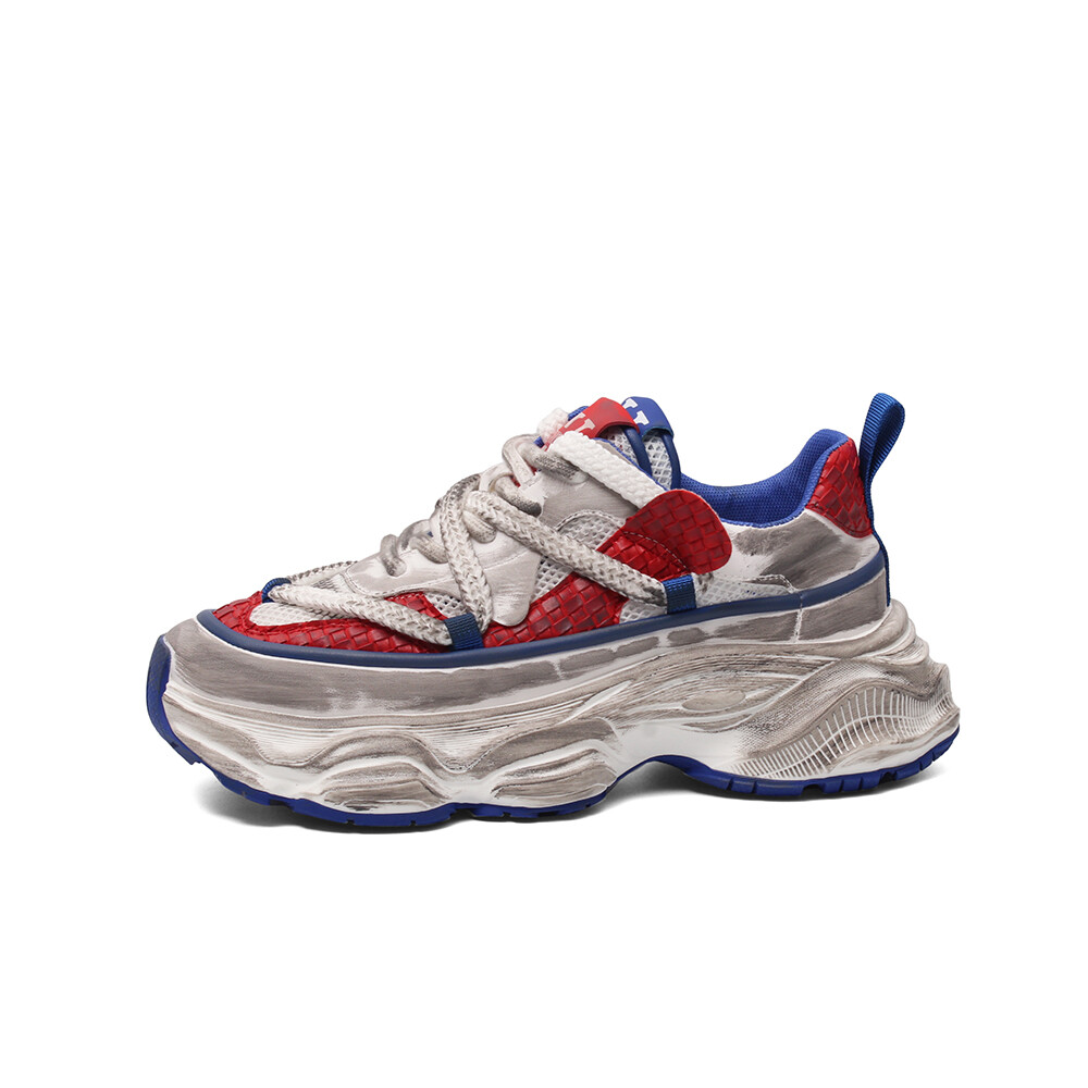 

Кроссовки мужские Lifestyle Shoes Men Low-Top Daying, синий/красный