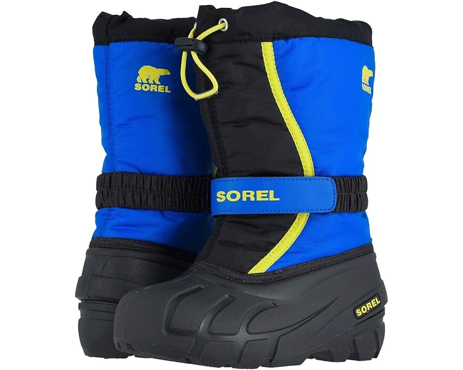 

Ботинки Sorel Flurry, цвет Black/Super Blue 1