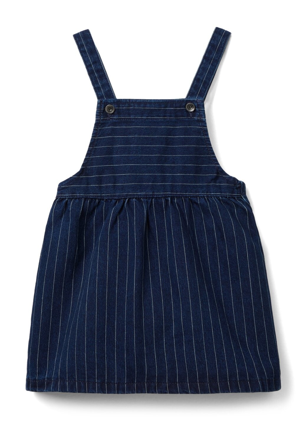 

Джинсовое платье Overall With Pinstripes United Colors of Benetton, синий
