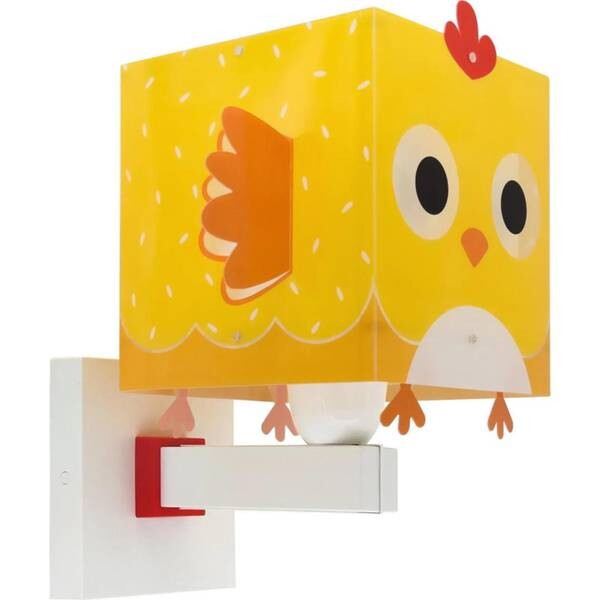 

Настенный светильник click-licht.de LITTLE CHICKEN цвет gelb weiß