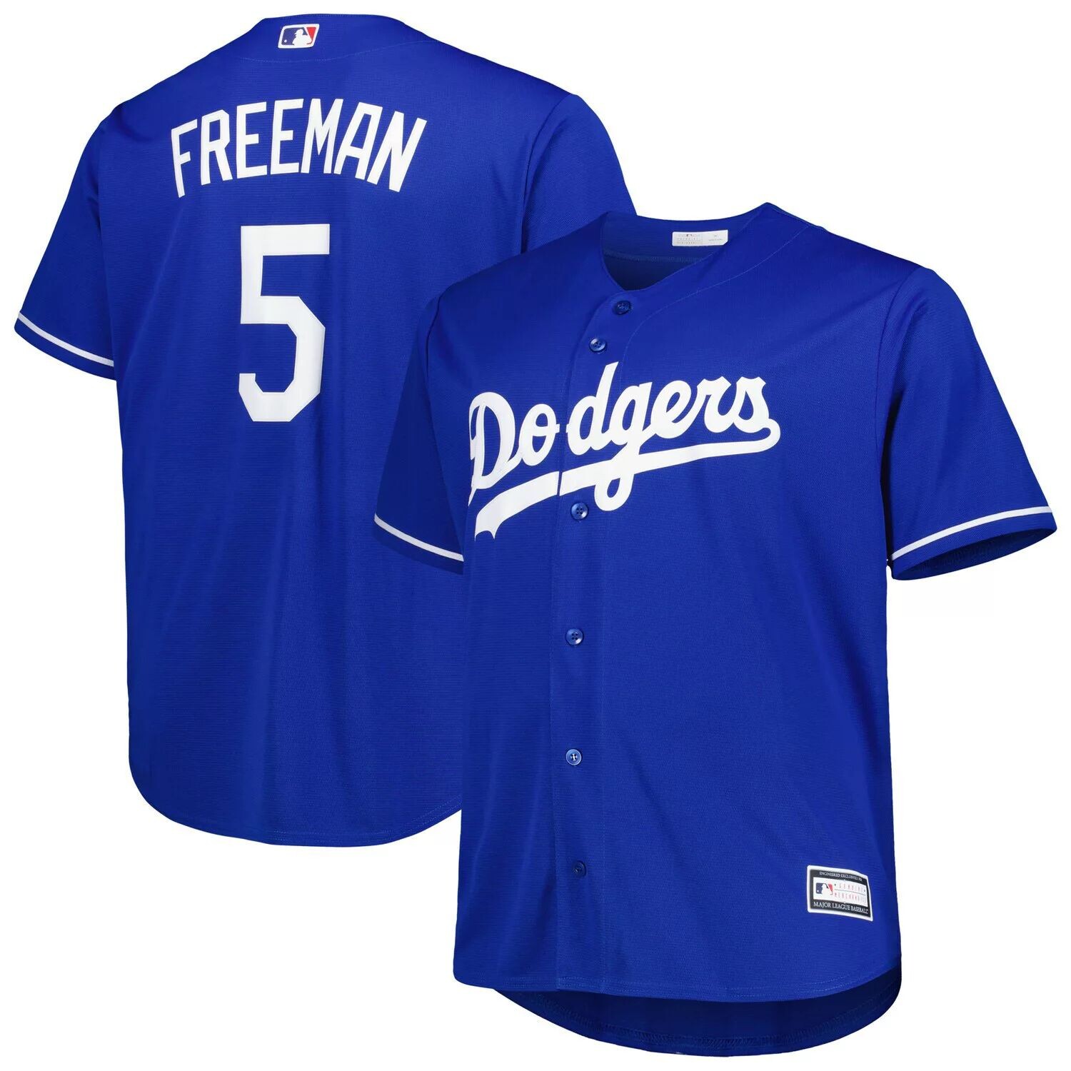 

Мужская футболка Freddie Freeman Royal Los Angeles Dodgers Big & Tall Replica Player
