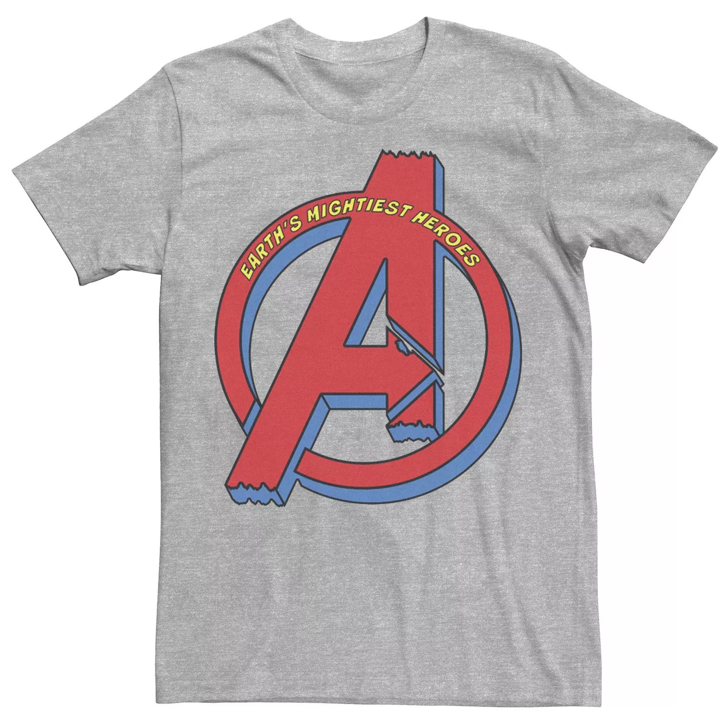 

Мужская футболка с логотипом на груди Avengers Earth's Mightiest Heroes Marvel