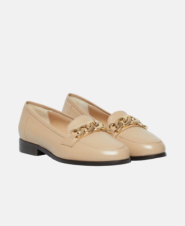 

Лоферы La Shoe, бежевый