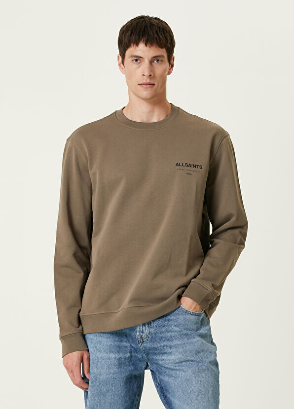 

Толстовка свободного кроя Underground Allsaints, коричневый