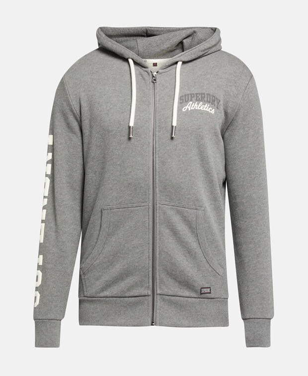 

Толстовка с капюшоном Superdry, темно-серый