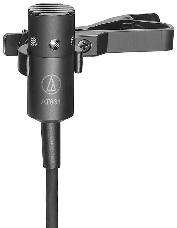 

Конденсаторный петличный микрофон Audio-Technica AT831CT Condenser Lavalier Microphone with Ta4F Connector