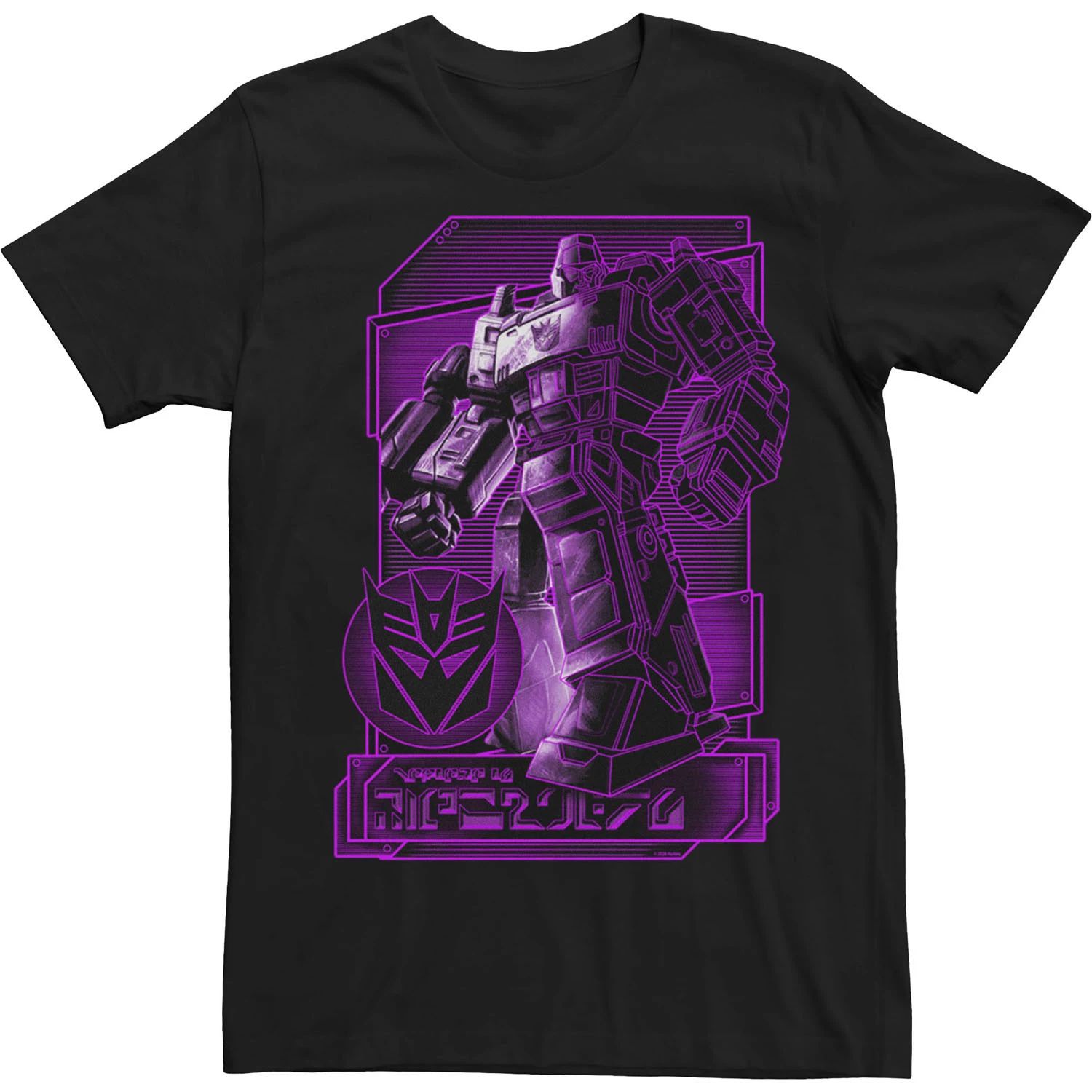 Мужская футболка Transformers: War For Cybertron Megatron с портретом Licensed Character