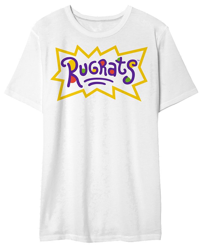 Мужская футболка с рисунком Rugrats AIRWAVES, белый