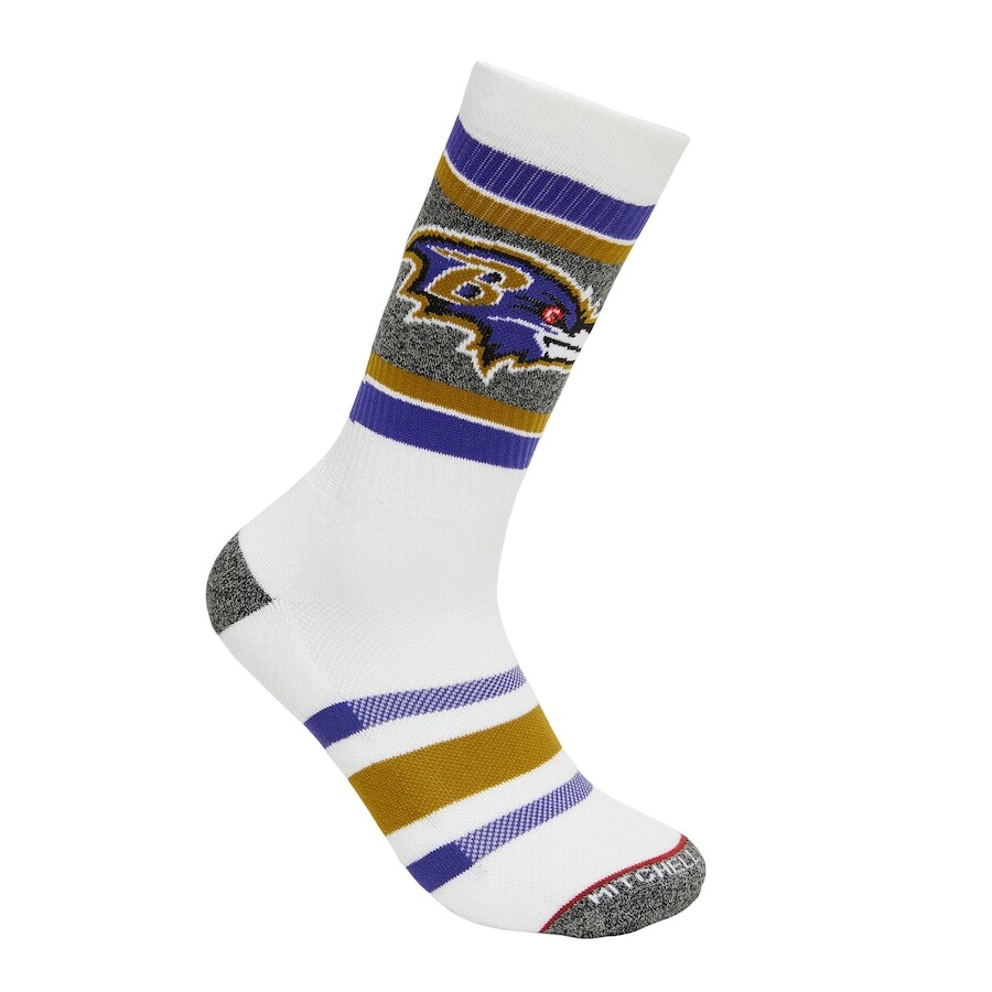 

Носки Mitchell & Ness Baltimore Ravens, белый