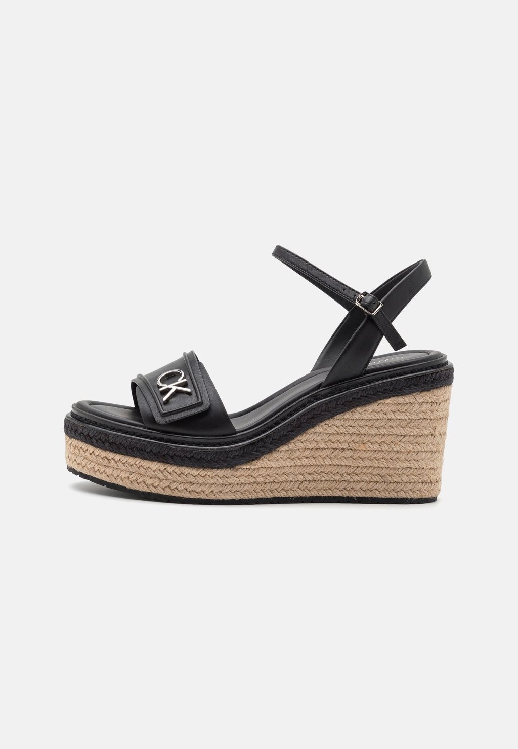

Сандалии на высоком каблуке WEDGE Calvin Klein, цвет black