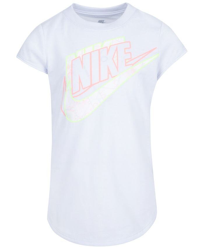 

Футболка с короткими рукавами Little Girls Dream Chaser Nike, серый