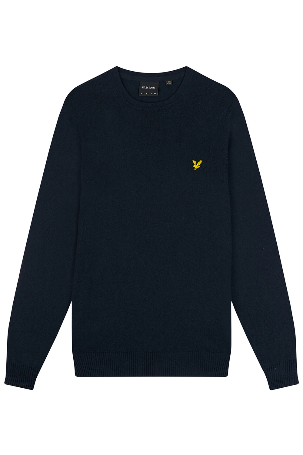 

Пуловер Lyle & Scott Strick, темно синий