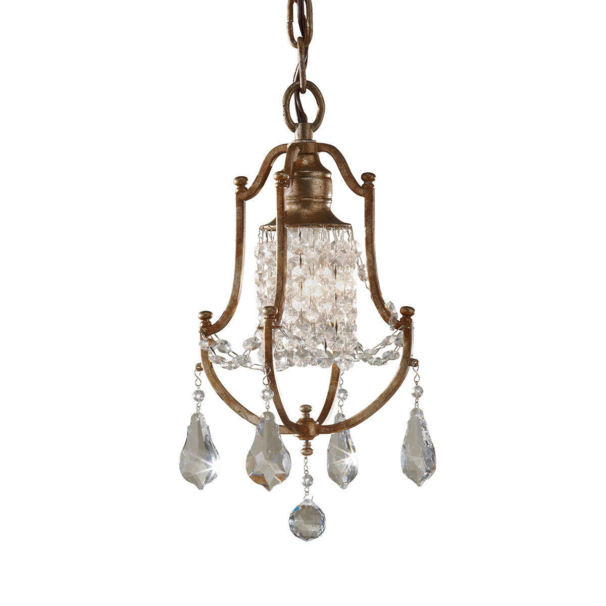 

Подвесной светильник Elstead Lighting, 19,4x55,2 см, цвет Bronzefarben