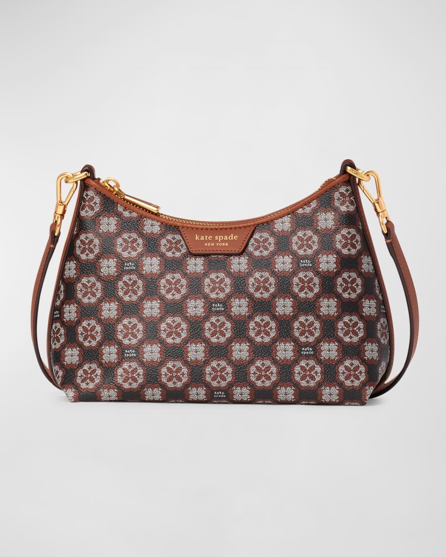 

Сумка через плечо из холщовой ткани с монограммой kate spade new york