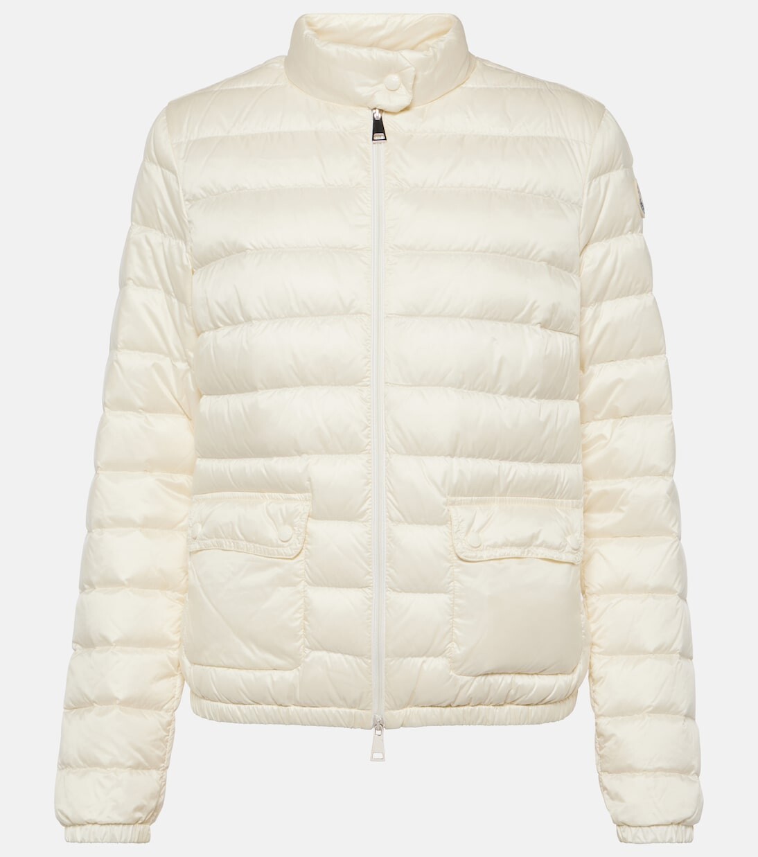 

Стеганый пуховик lans Moncler, белый