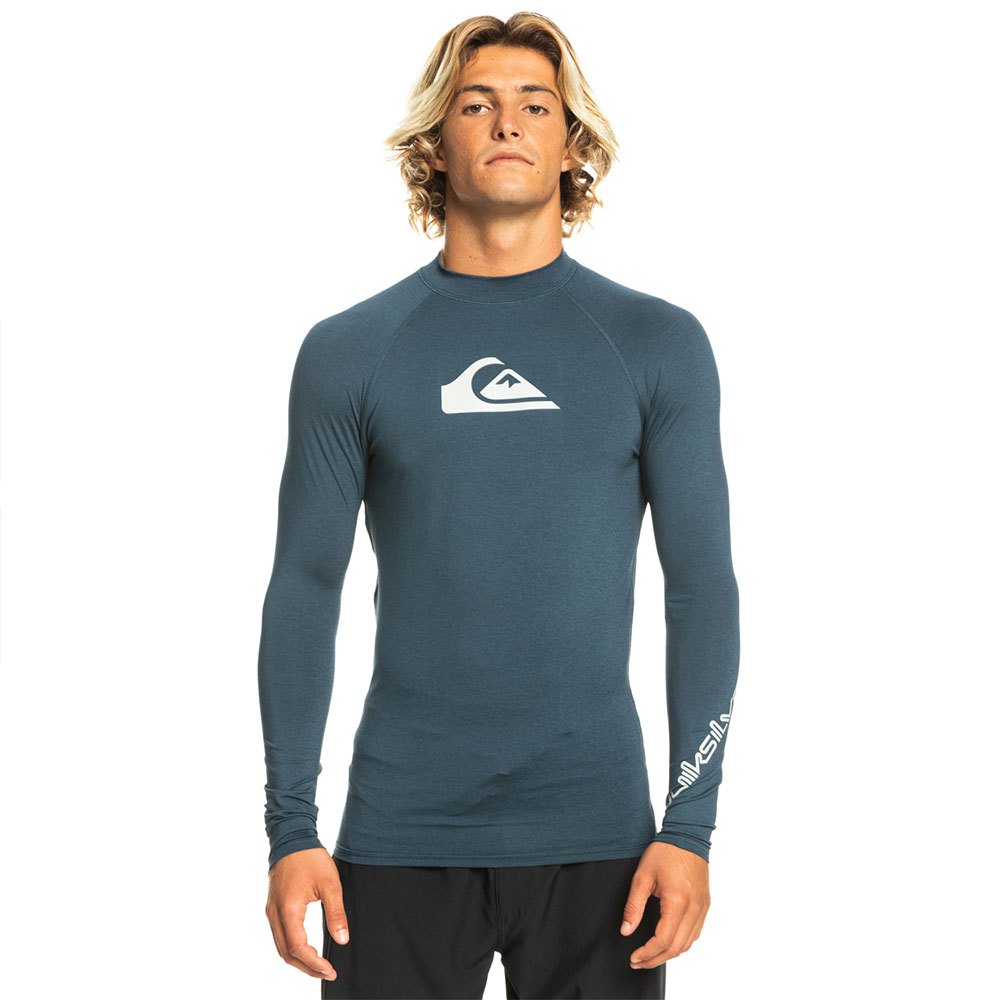 

Футболка с длинным рукавом Quiksilver Alltime Sfsh UV, синий