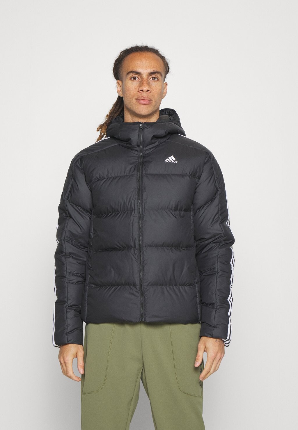

Пуховик Adidas, Серый