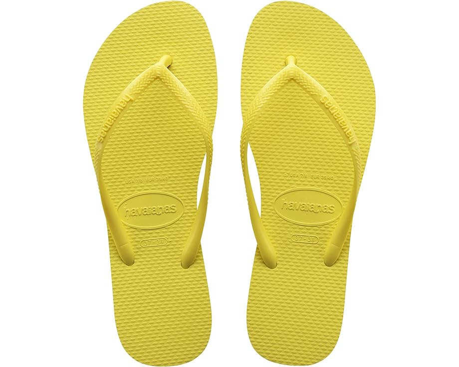 

Сандалии Havaianas Slim Flip Flop Sandal, цвет Pixel Yellow