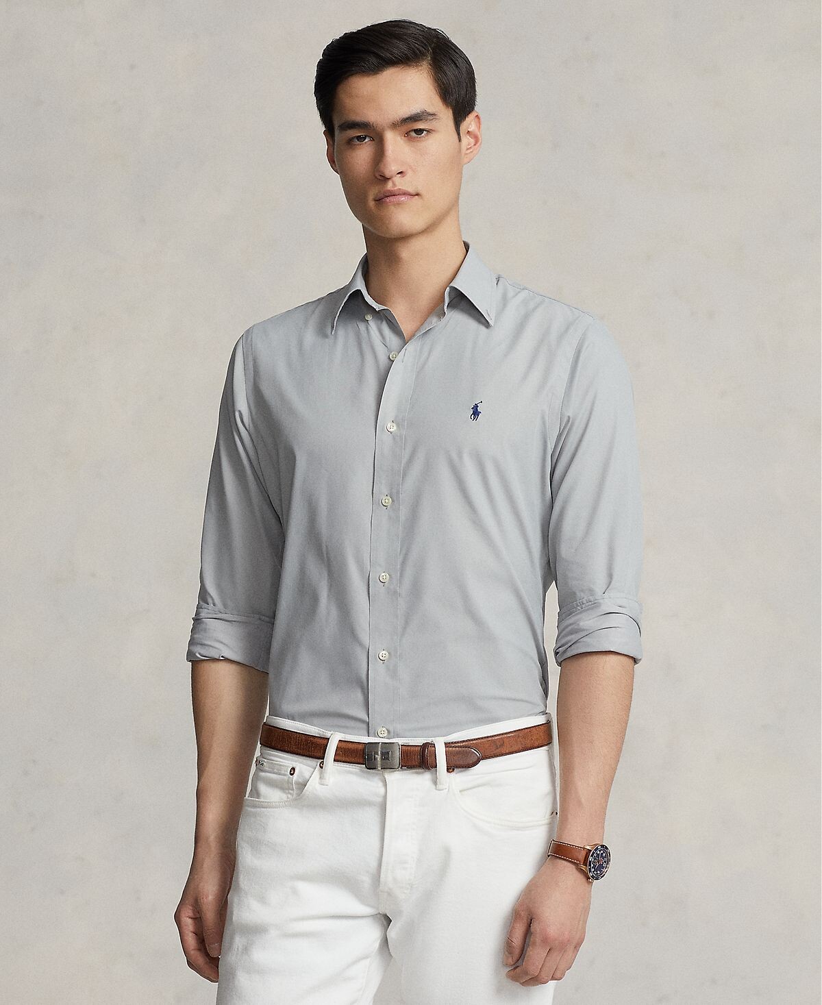 

Мужская рубашка из твила классического кроя Polo Ralph Lauren