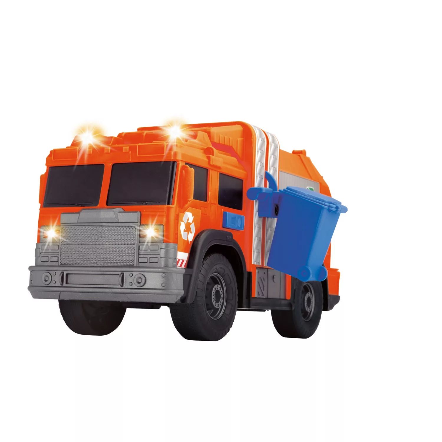 Световой и звуковой грузовик Dickie Toys для переработки отходов Dickie Toys цена и фото