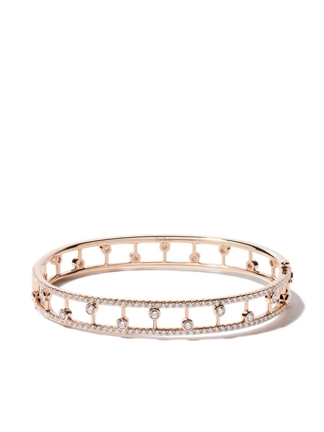 

Браслет Dewdrop из розового золота с бриллиантами De Beers Jewellers, розовый