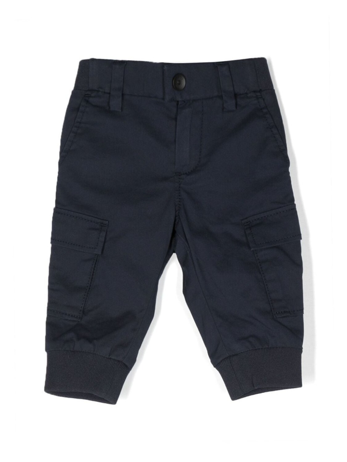 

BOSS Kidswear брюки чинос с эластичным поясом, синий