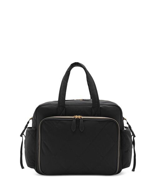 

Стеганая нейлоновая пеленальная сумка Burberry, цвет Black