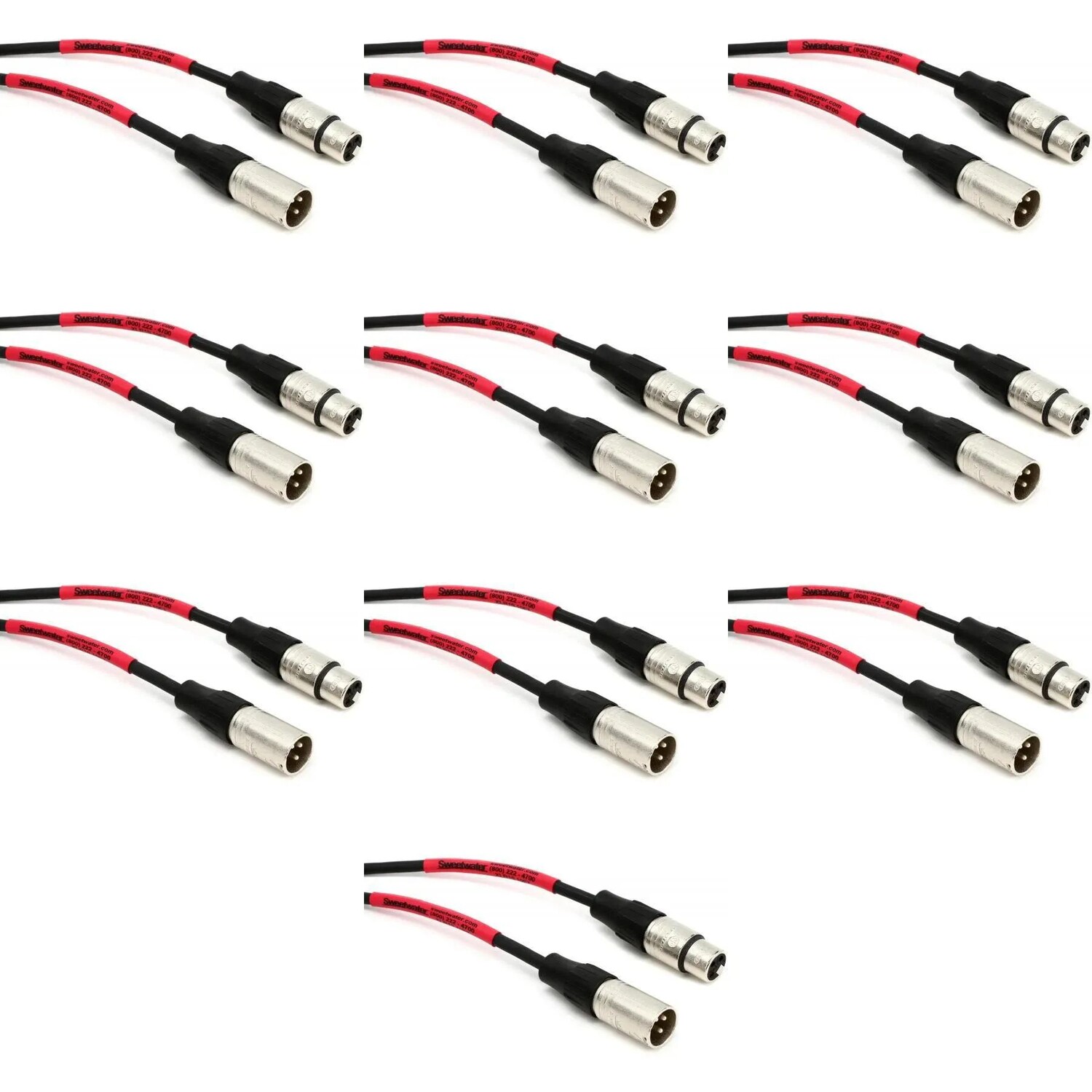 

Микрофонный кабель Pro Co EXMSS-10 Excellines — 10 футов (10 шт.)
