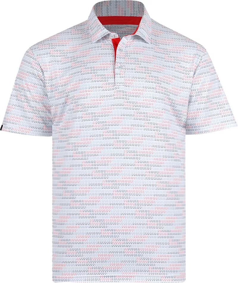 Мужская рубашка-поло для гольфа Carlson Swannies, мультиколор