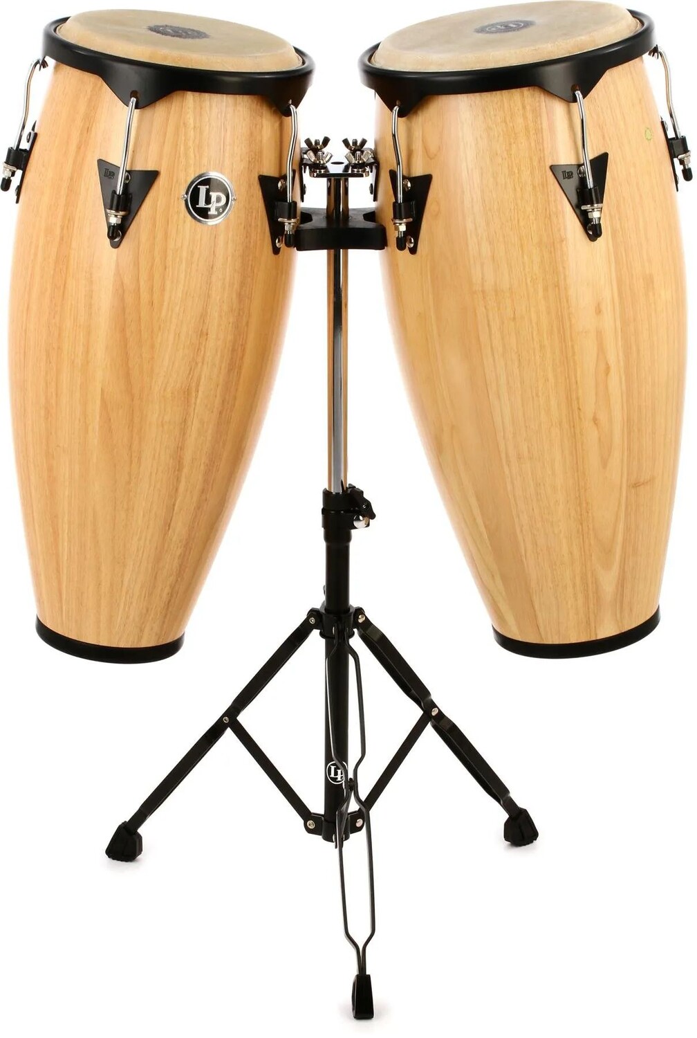 

Набор Conga Latin Percussion City Series с подставкой — натуральный блеск 10/11 дюйма