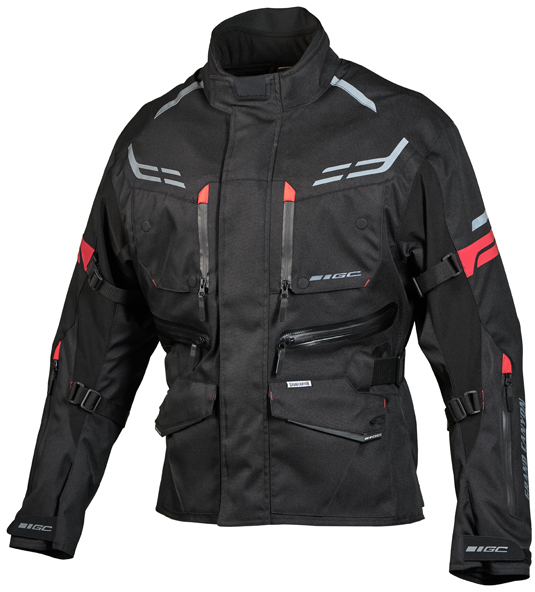Мотоциклетная текстильная куртка Ventura Grand Canyon, черный куртка кожаная grand canyon colby мотоциклетная черный оранжевый