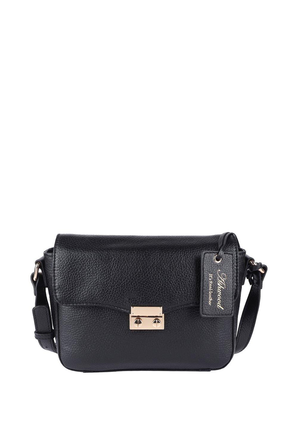 Кожаная сумка через плечо 'Elegance' Ashwood Leather, черный
