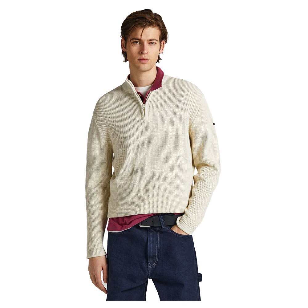 

Свитер Pepe Jeans Dean Mock Neck, бежевый