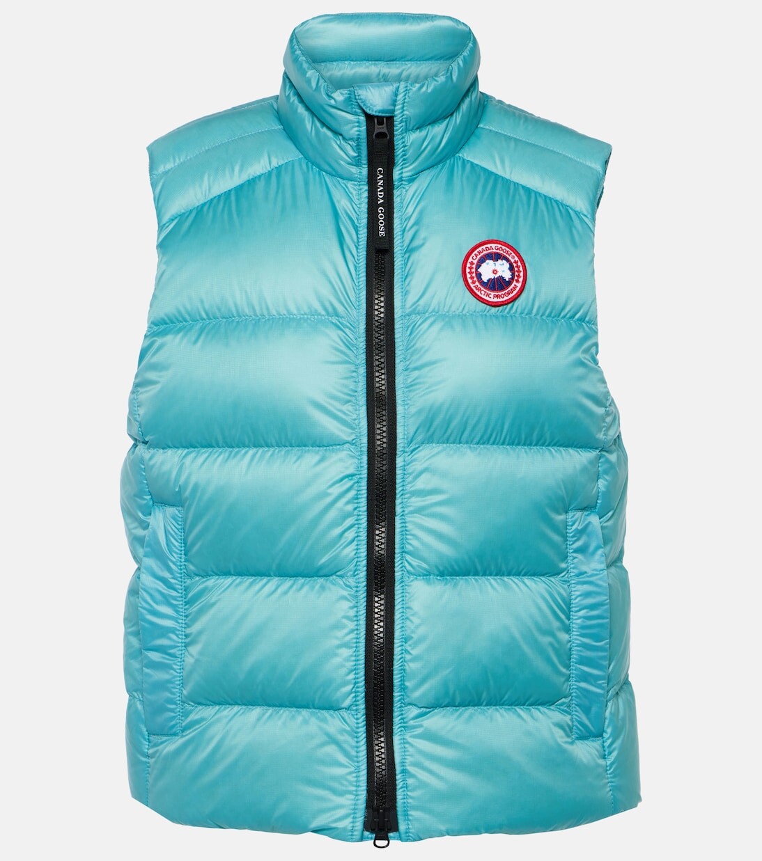 Кипарисовый пуховик Canada Goose, синий