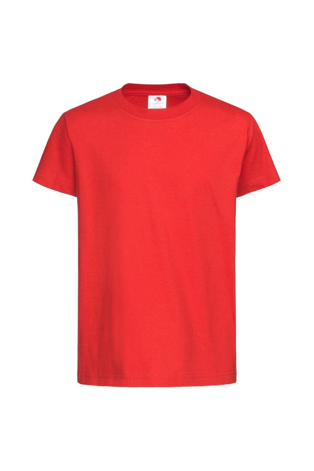 Классическая органическая футболка Stedman, красный