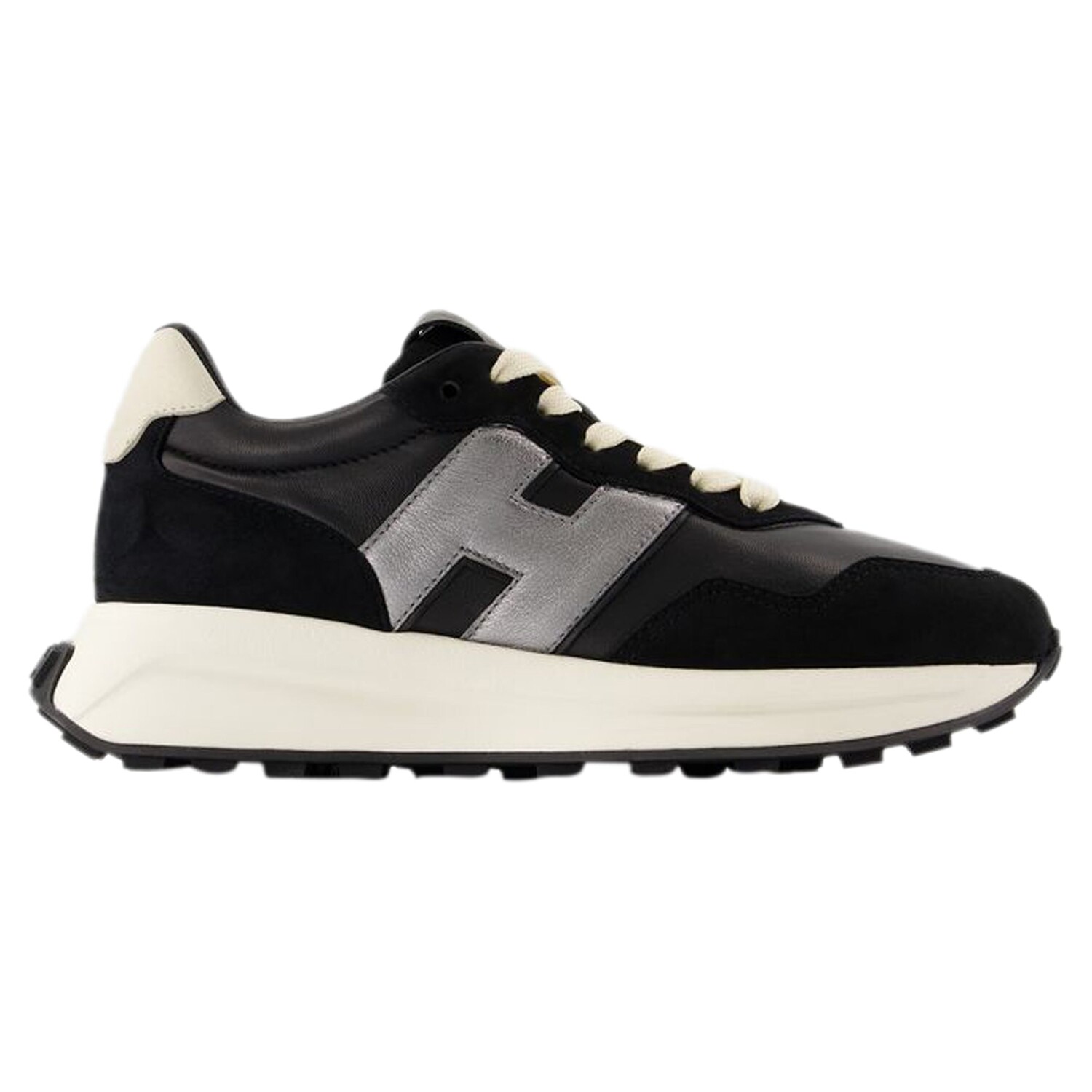 

Кроссовки H641 - Hogan - Кожа - Черный, черный