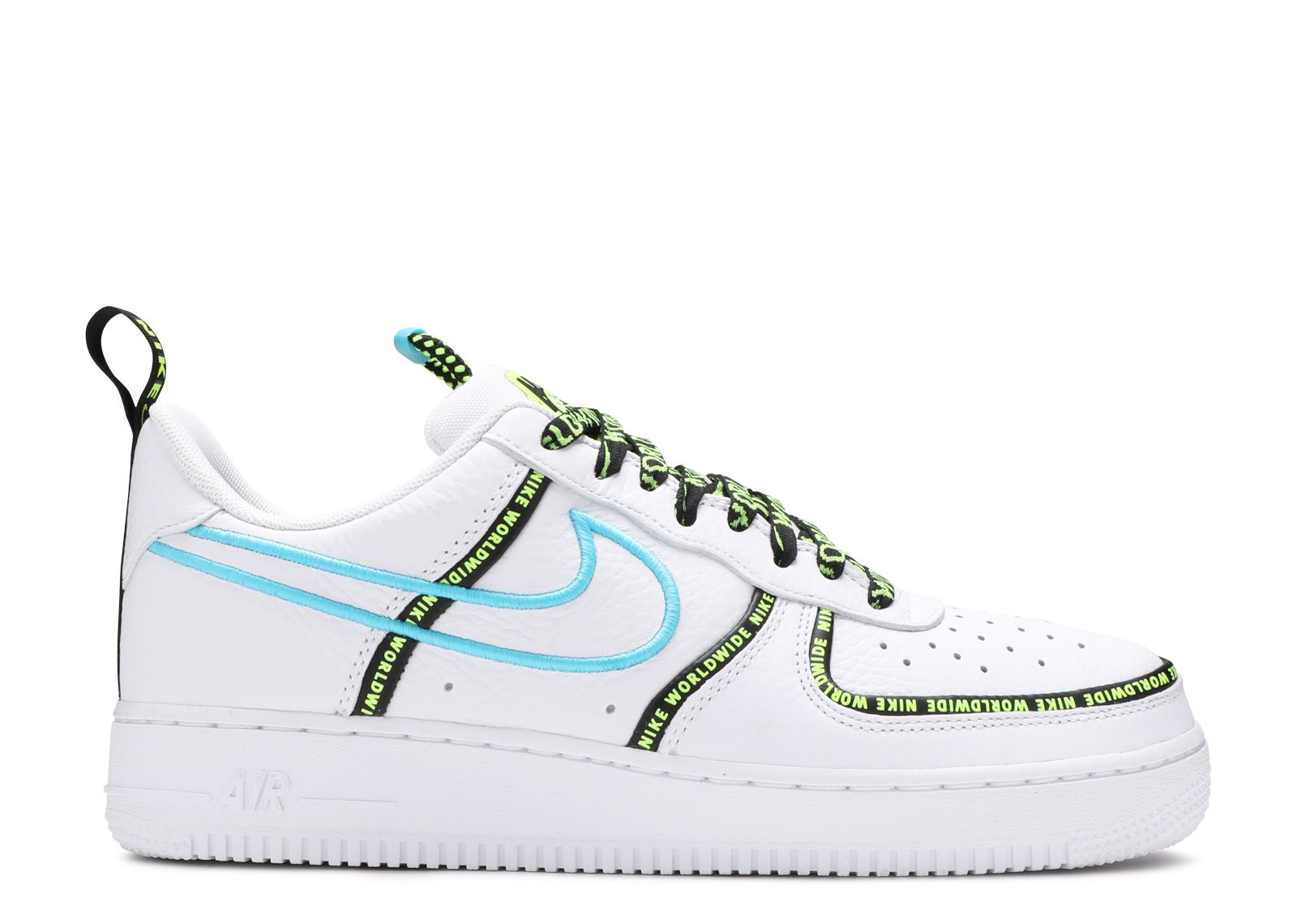 

Кроссовки Nike Air Force 1 '07 Premium 'Worldwide Pack - Blue Fury', белый