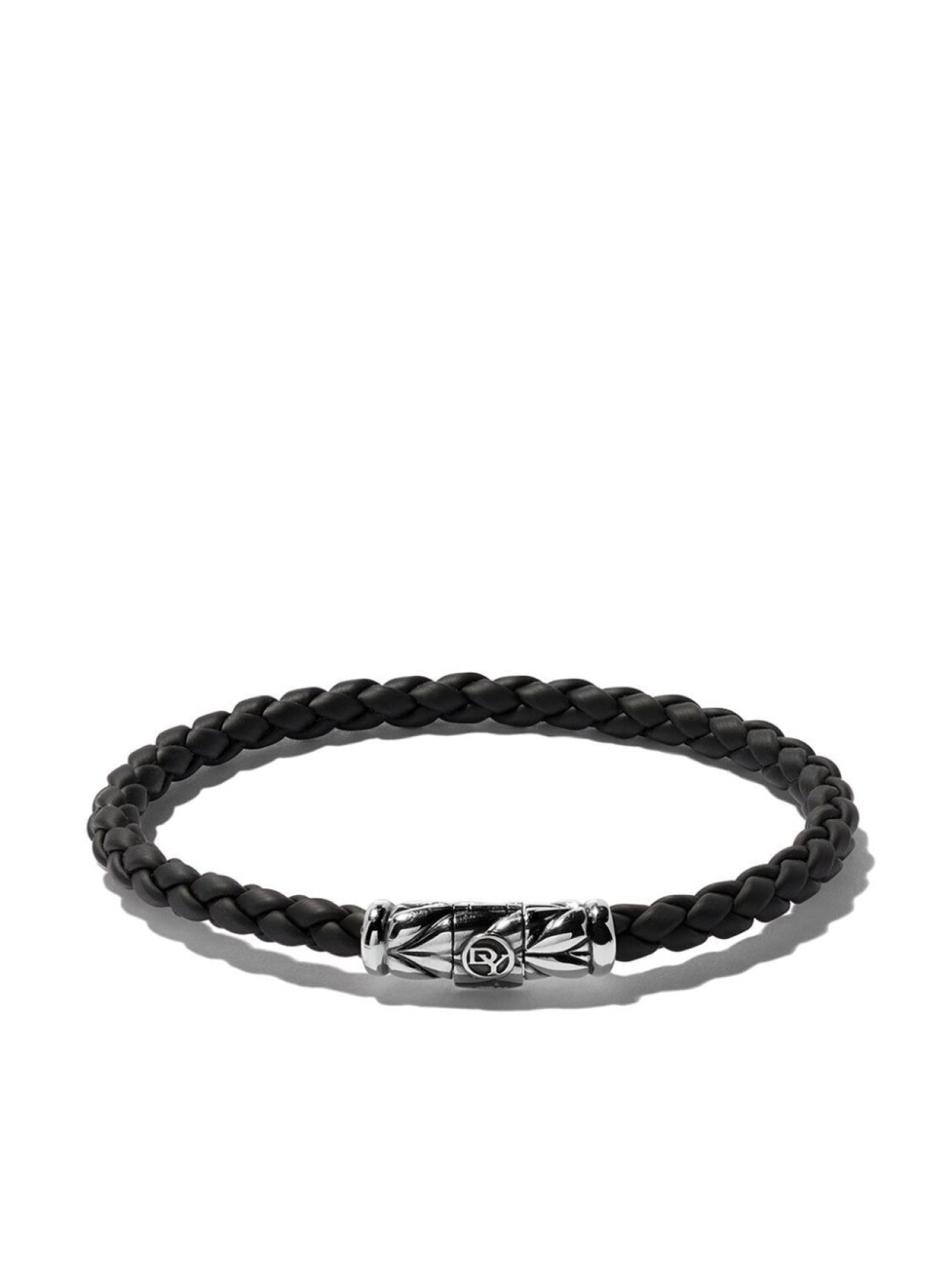 

Браслет Chevron Woven David Yurman, черный
