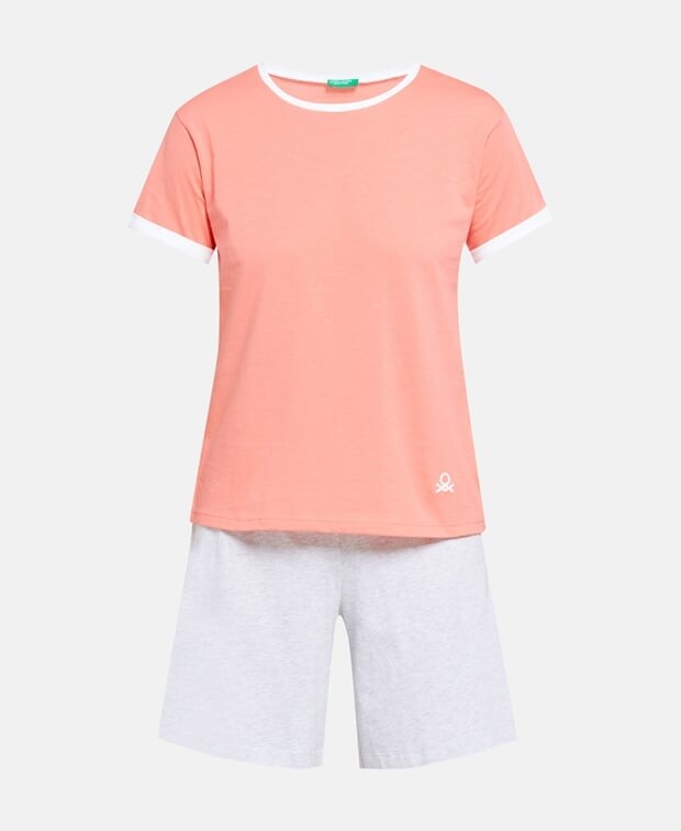 

Пижама Undercolors of Benetton, оранжевый