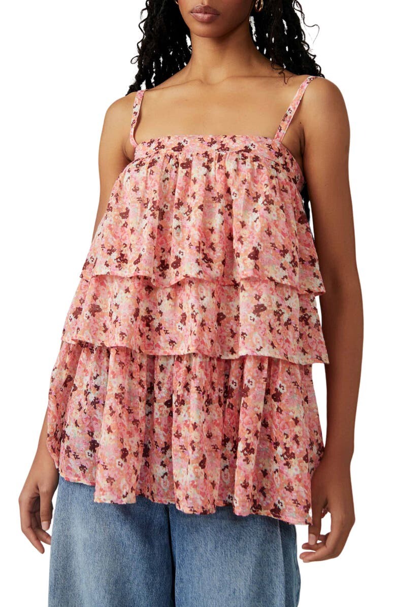 

Многоуровневый танк Talia FREE PEOPLE