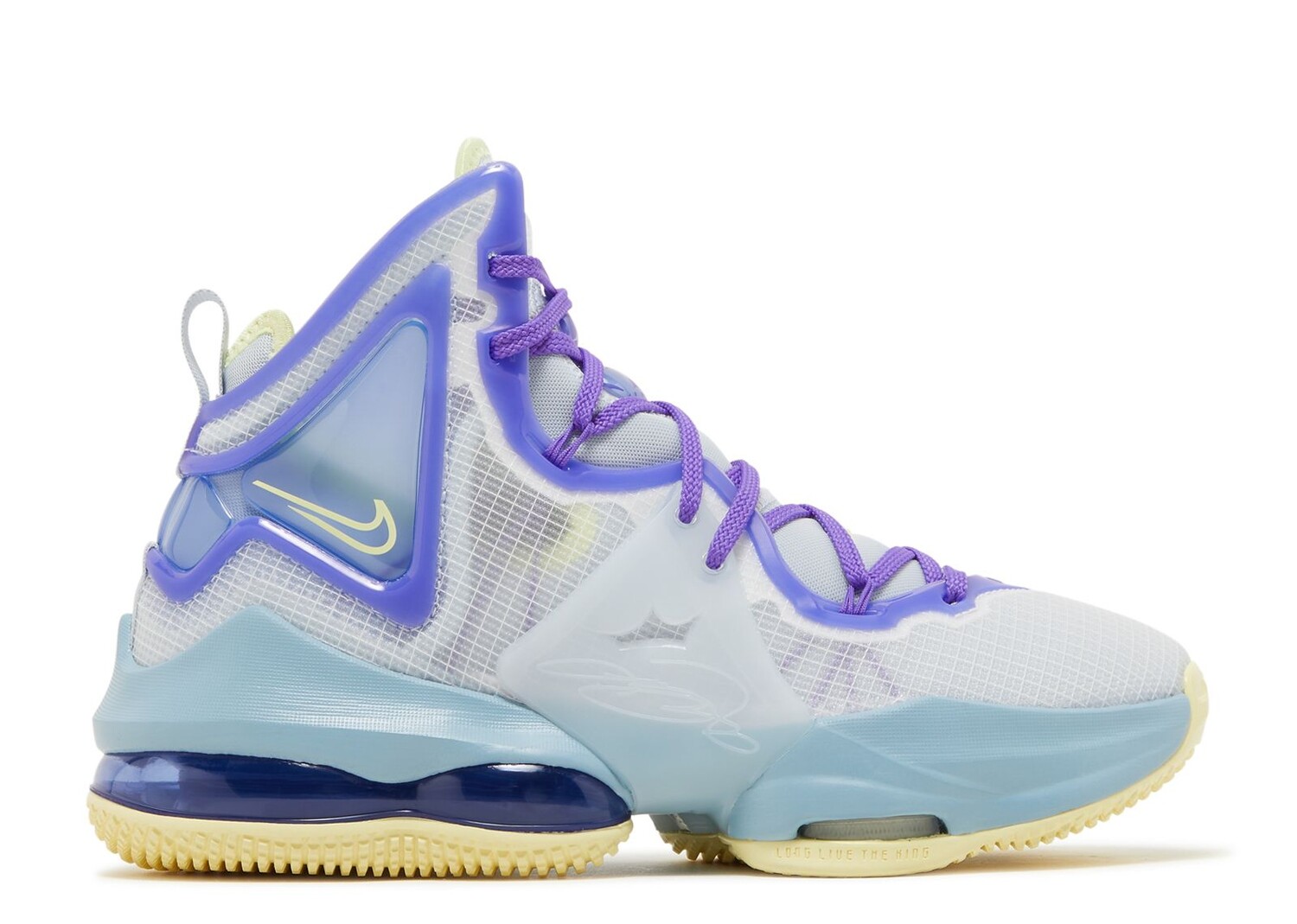 

Кроссовки Nike Lebron 19 Gs 'Easter', белый