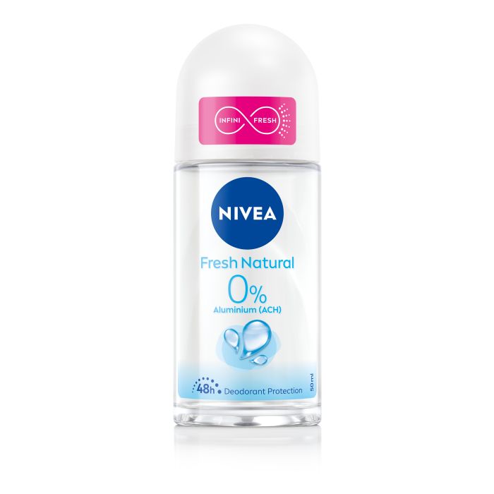 Дезодорант Desodorante Roll On Sin Aluminio Fresh Natural Nivea, 50 ml