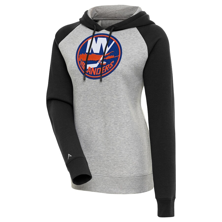 

Пуловер с капюшоном Antigua New York Islanders, серый