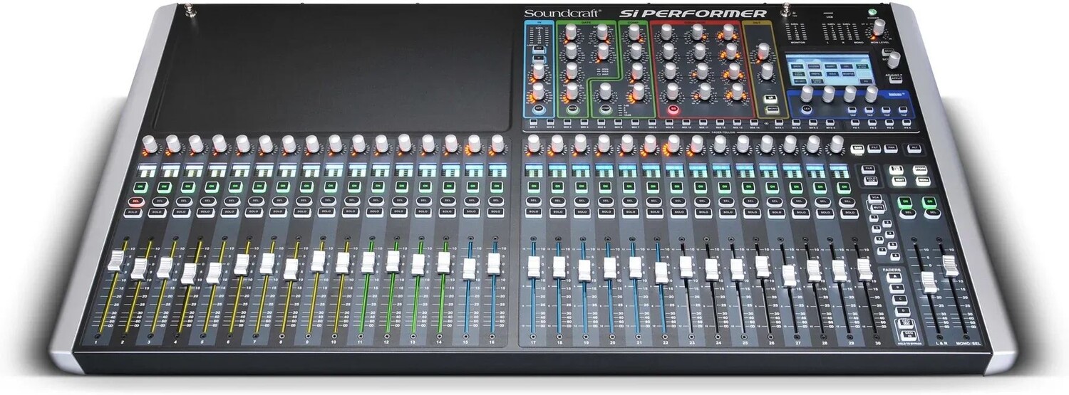 

Soundcraft Si Performer 3 80-канальный цифровой микшер с управлением DMX